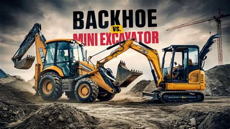 massey ferguson 1720 backhoe vs mini excavator|backhoe vs mini.